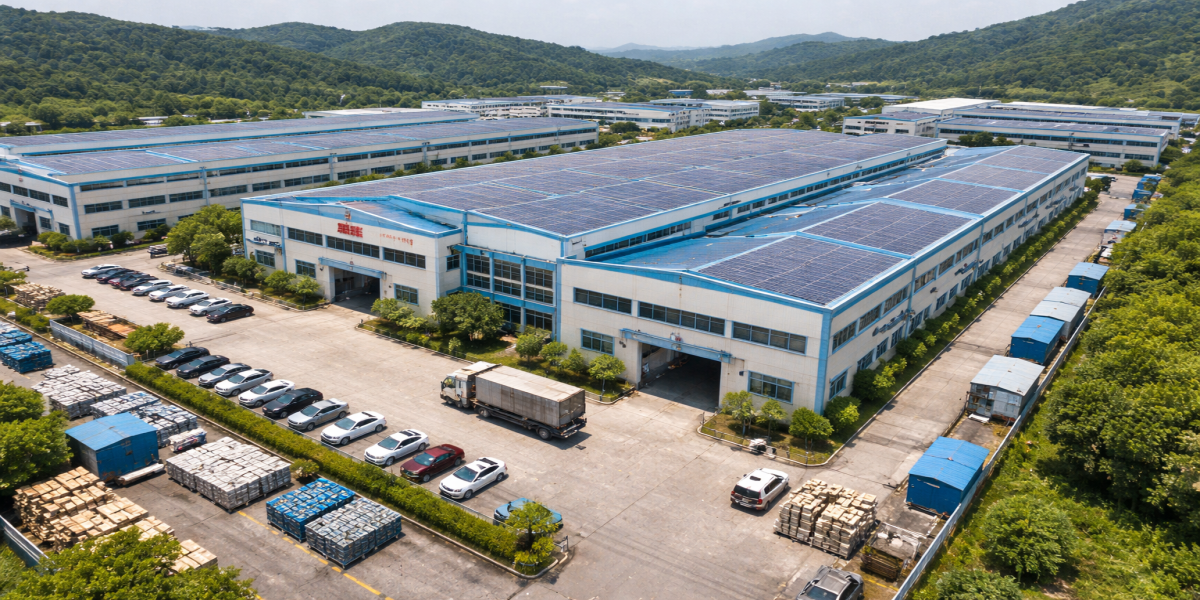 Kedi Machinery Factory Aerial View